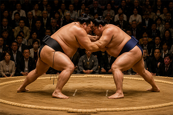 Tournoi ou entrainement de sumo