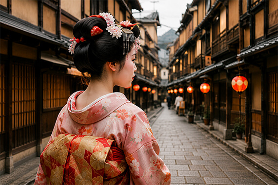 Balade dans le quartier de Gion