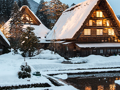 Voyage en groupe au Japon - Hiver 2027 : Alpes japonaises sous la neige